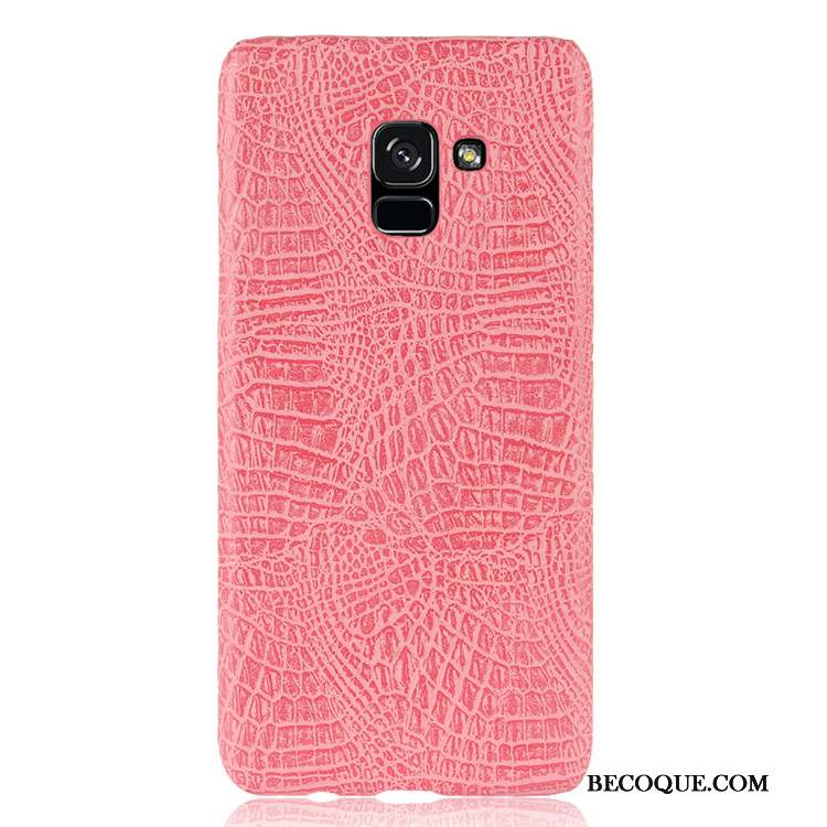 Samsung Galaxy A8 2018 Difficile Coque De Téléphone Étui Crocodile Modèle Protection