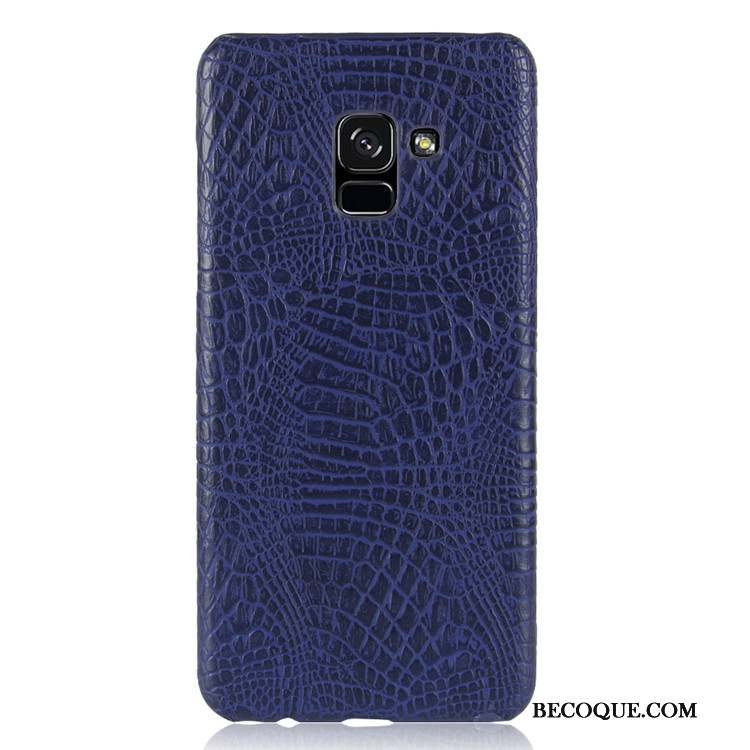 Samsung Galaxy A8 2018 Difficile Coque De Téléphone Étui Crocodile Modèle Protection