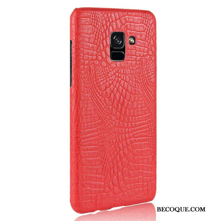 Samsung Galaxy A8 2018 Protection Cuir Difficile Étui Coque De Téléphone