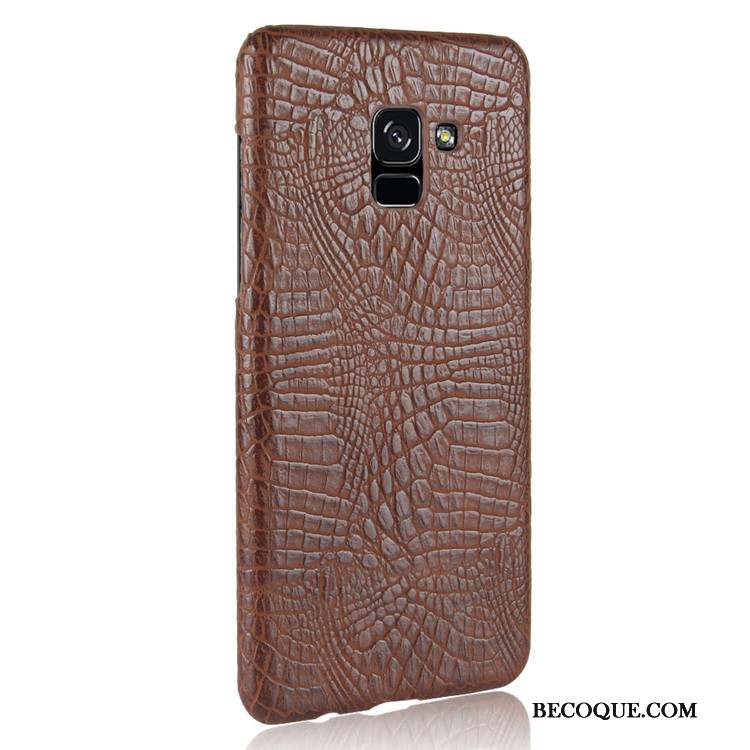 Samsung Galaxy A8 2018 Protection Cuir Difficile Étui Coque De Téléphone