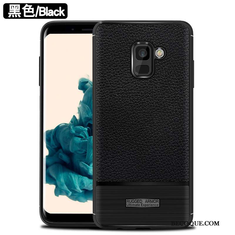 Samsung Galaxy A8 2018 Tout Compris Coque De Téléphone Simple Silicone Fluide Doux Modèle Fleurie