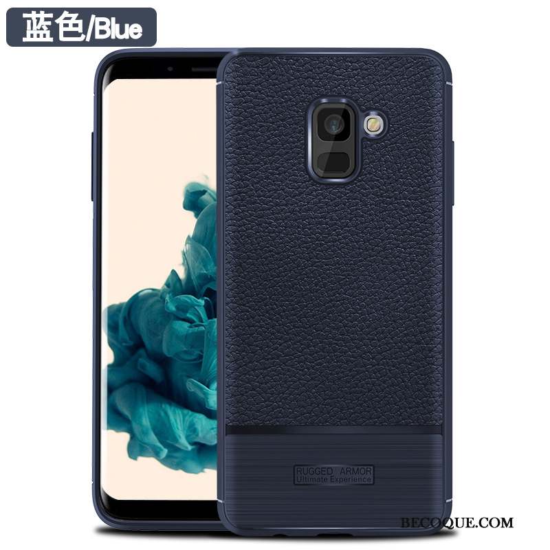 Samsung Galaxy A8 2018 Tout Compris Coque De Téléphone Simple Silicone Fluide Doux Modèle Fleurie