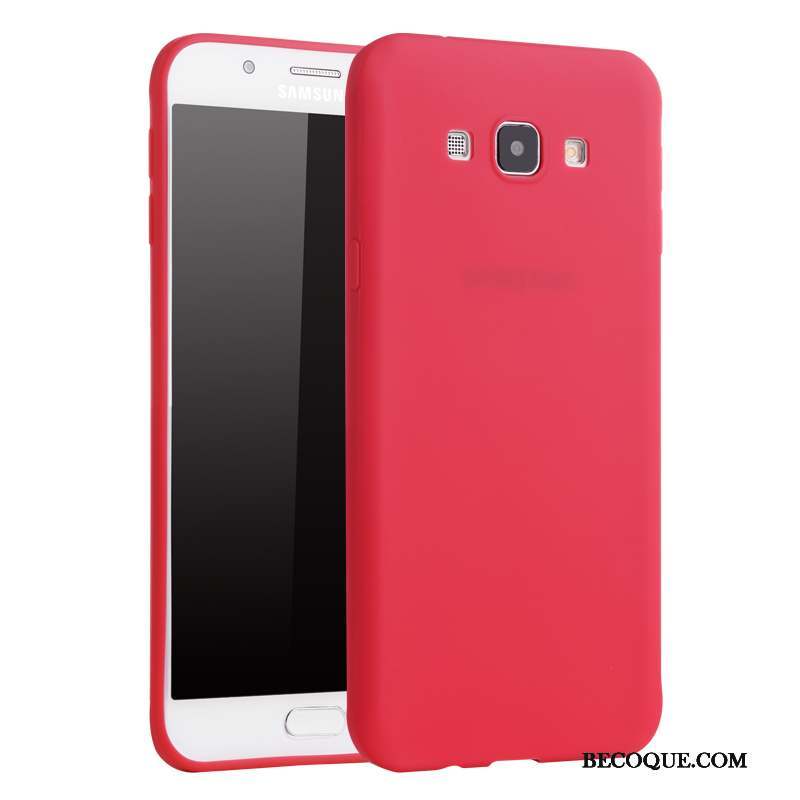 Samsung Galaxy A8 Border Téléphone Portable Coque De Téléphone Silicone Très Mince Tendance