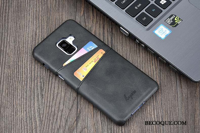 Samsung Galaxy A8 Business Carte Protection Portefeuille Étui Coque De Téléphone