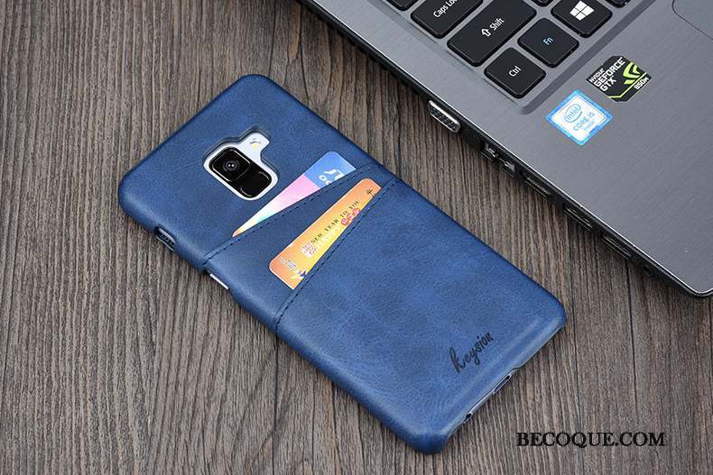 Samsung Galaxy A8 Business Carte Protection Portefeuille Étui Coque De Téléphone