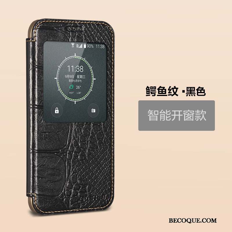 Samsung Galaxy A8 Business Étui En Cuir Coque De Téléphone Rouge Téléphone Portable Protection