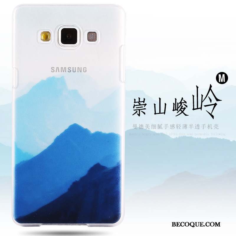 Samsung Galaxy A8 Coque Délavé En Daim Étui Rose Difficile Peinture Protection