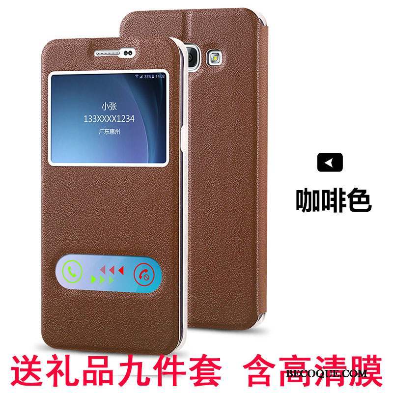 Samsung Galaxy A8 Coque Or Housse Haute Téléphone Portable Incassable Protection
