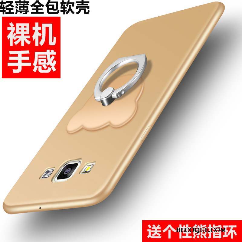 Samsung Galaxy A8 Coque Rouge Protection Silicone Incassable Étui Téléphone Portable