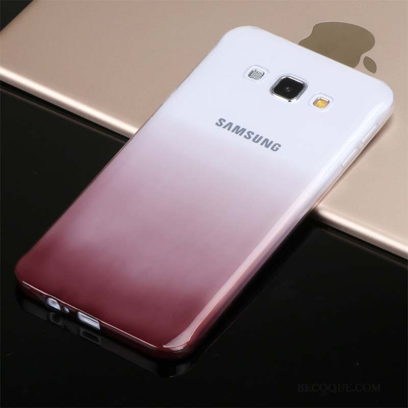 Samsung Galaxy A8 Incassable Fluide Doux Coque De Téléphone Très Mince Transparent Tendance