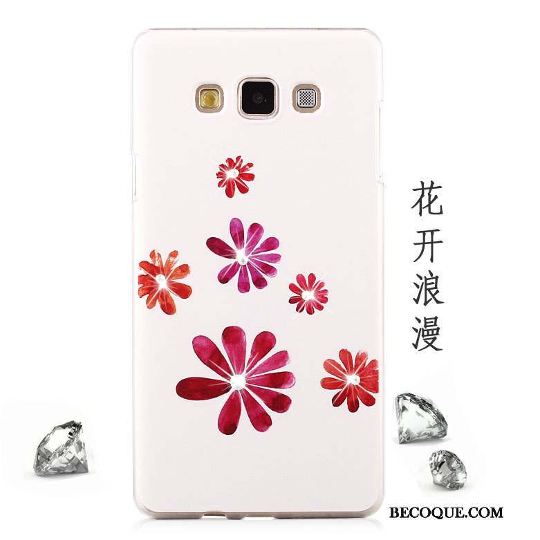 Samsung Galaxy A8 Mesh Protection Rose Coque De Téléphone Difficile Étui