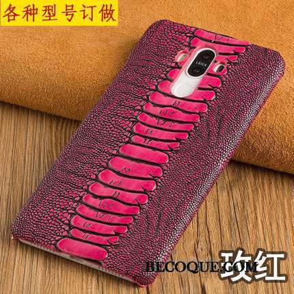 Samsung Galaxy A8+ Étui Business Coque Cuir Véritable Vintage Luxe