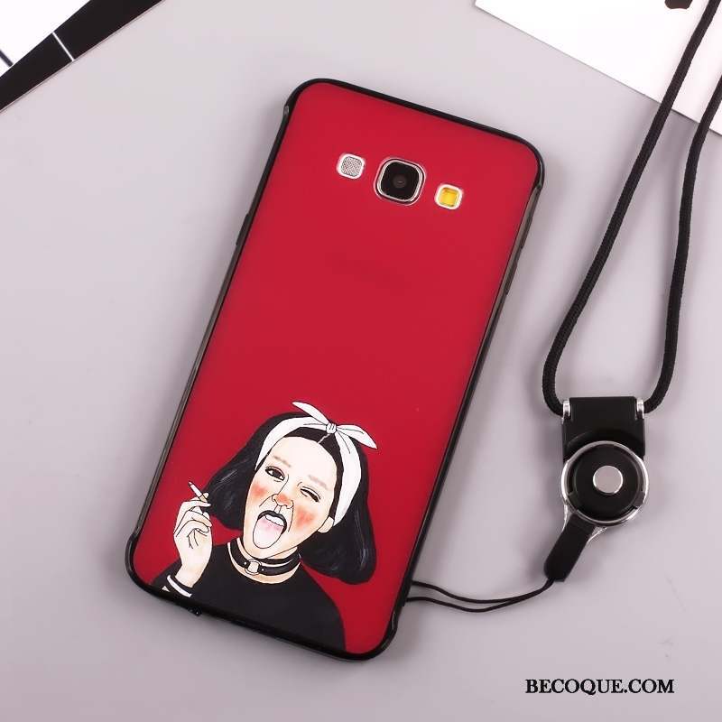 Samsung Galaxy A8 Étui Charmant Dessin Animé Multicolore Coque De Téléphone Incassable