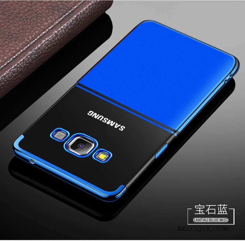 Samsung Galaxy A8 Étui Délavé En Daim Coque De Téléphone Protection Tout Compris Or Rose