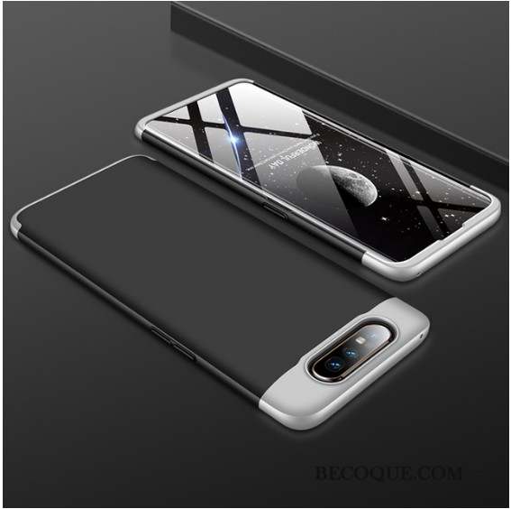 Samsung Galaxy A80 Coque De Téléphone Tout Compris Protection Délavé En Daim Étui Difficile