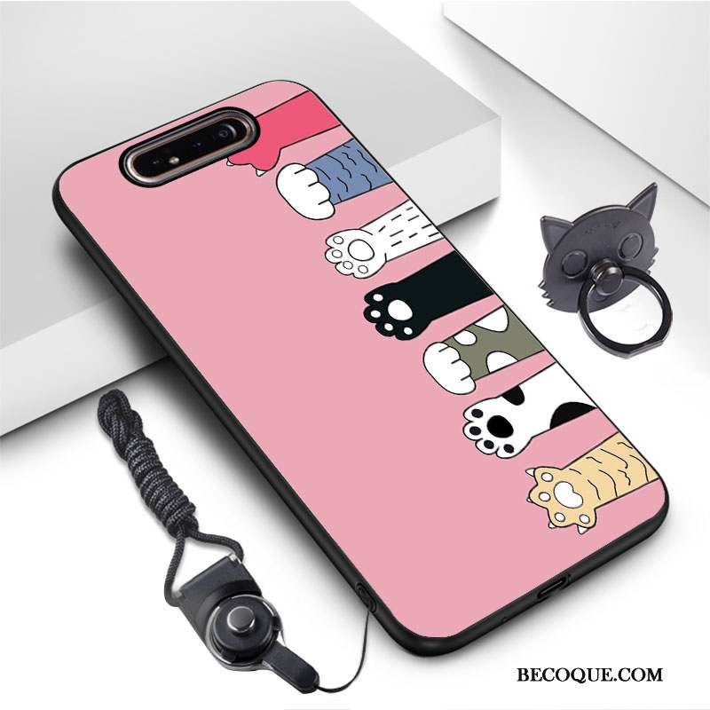 Samsung Galaxy A80 Dessin Animé Coque De Téléphone Créatif Fluide Doux Étui