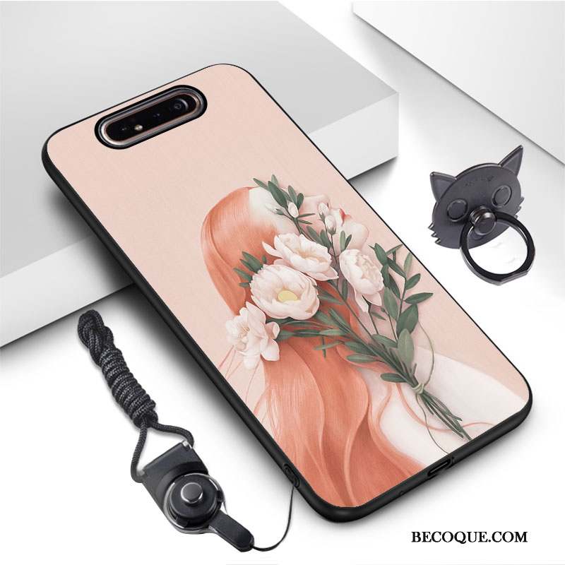 Samsung Galaxy A80 Dessin Animé Coque De Téléphone Créatif Fluide Doux Étui