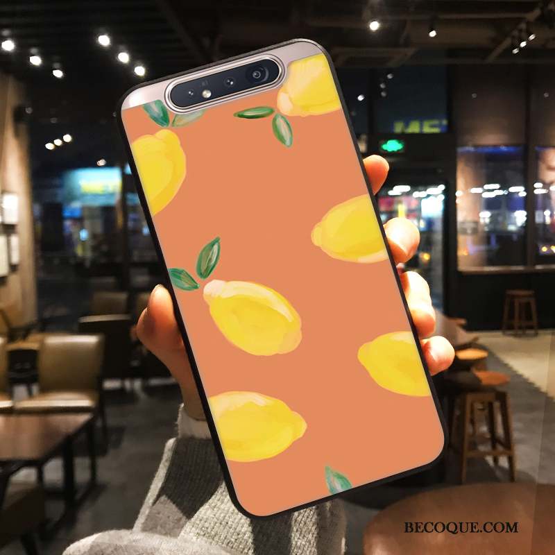 Samsung Galaxy A80 Kaki Personnalisé Dessin Animé Étui Coque De Téléphone Protection