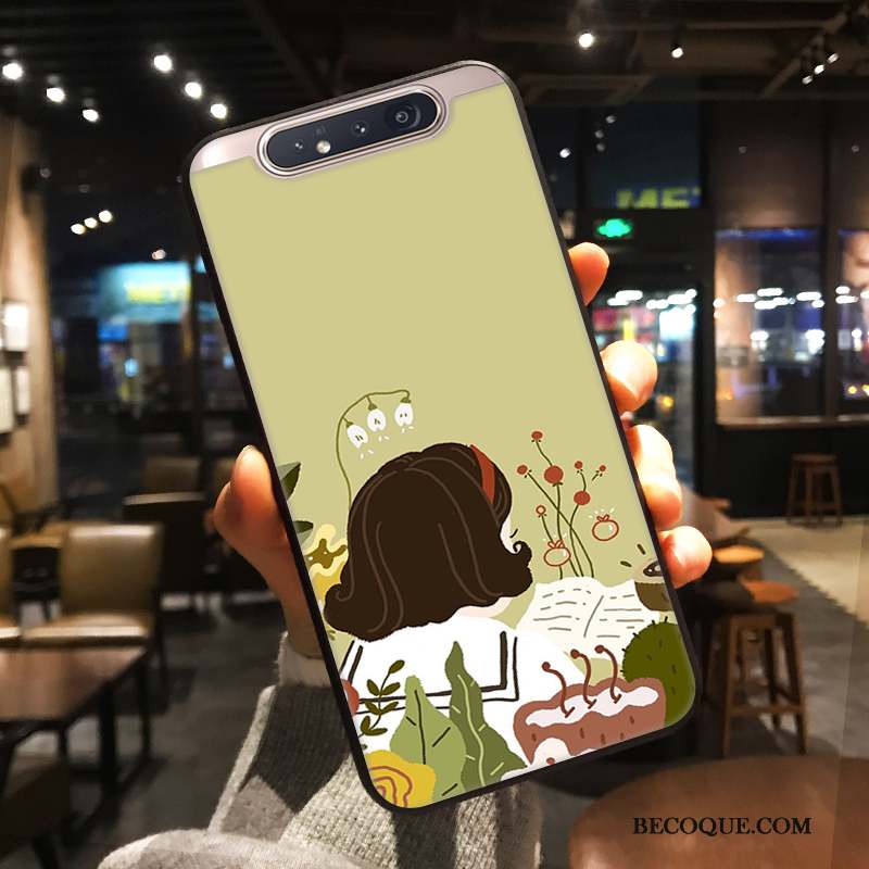 Samsung Galaxy A80 Kaki Personnalisé Dessin Animé Étui Coque De Téléphone Protection