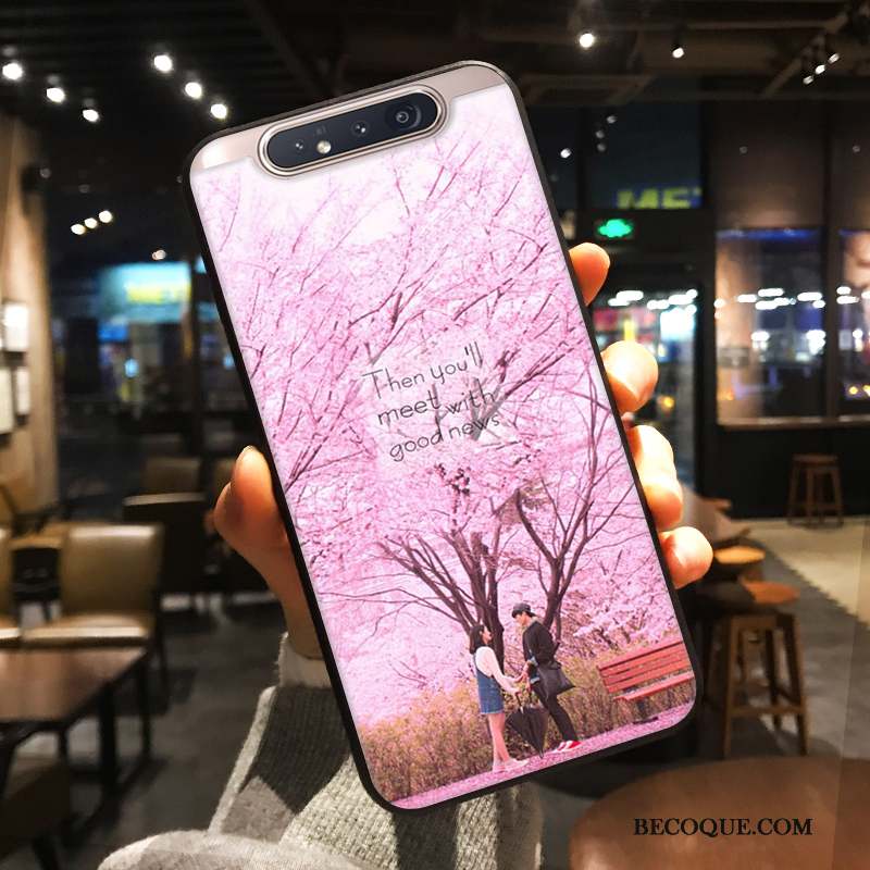 Samsung Galaxy A80 Kaki Personnalisé Dessin Animé Étui Coque De Téléphone Protection