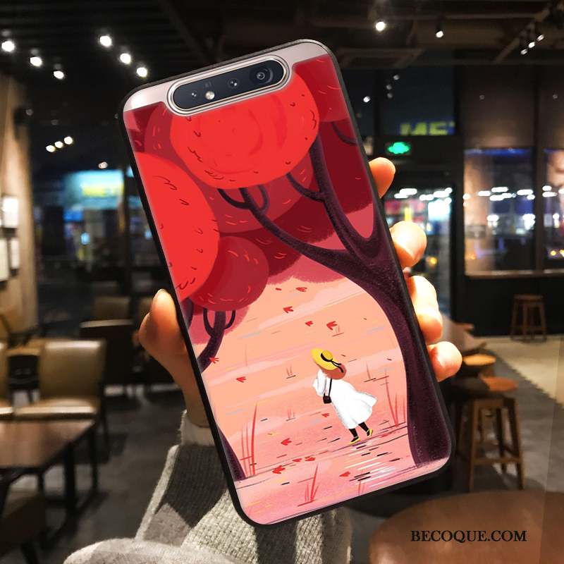 Samsung Galaxy A80 Kaki Personnalisé Dessin Animé Étui Coque De Téléphone Protection