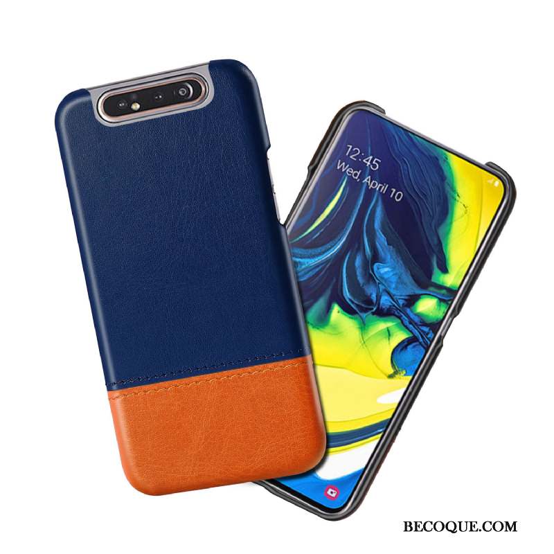 Samsung Galaxy A80 Personnalité Étui En Cuir Coque De Téléphone Protection