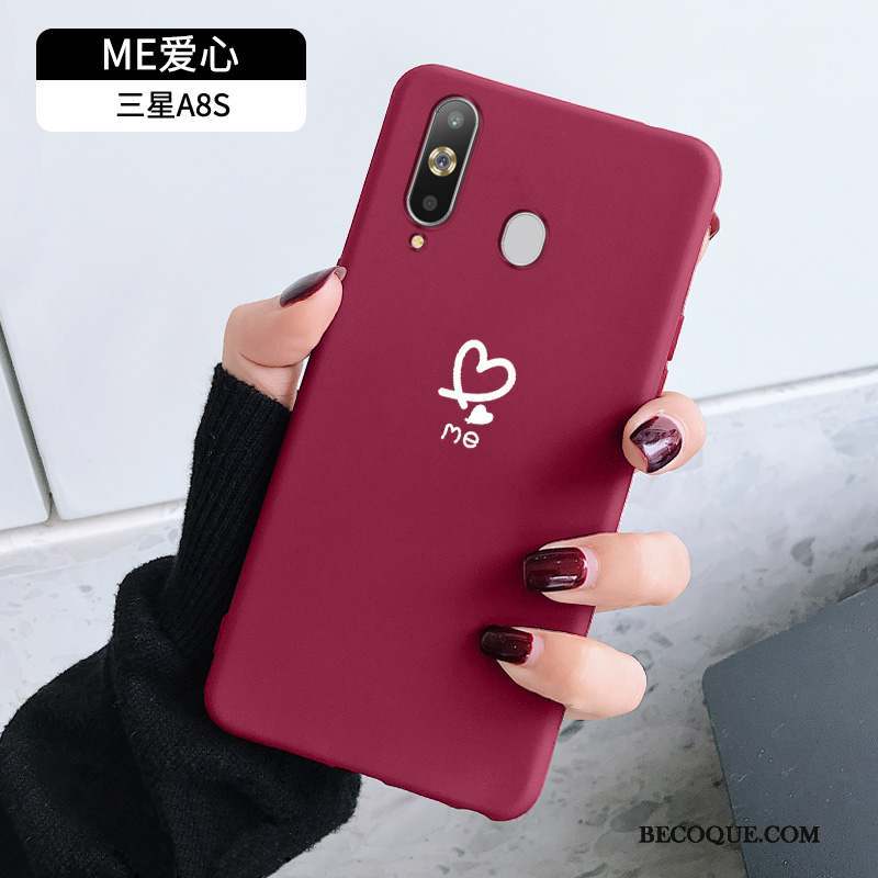 Samsung Galaxy A8s Coque De Téléphone Protection Silicone Amour Très Mince Vent