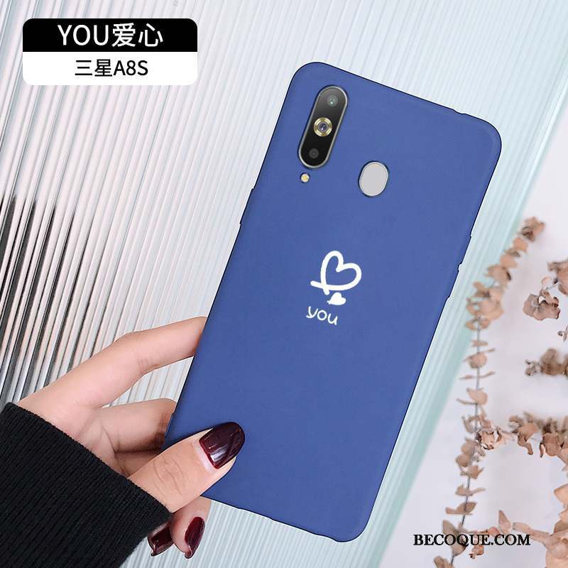 Samsung Galaxy A8s Coque De Téléphone Protection Silicone Amour Très Mince Vent