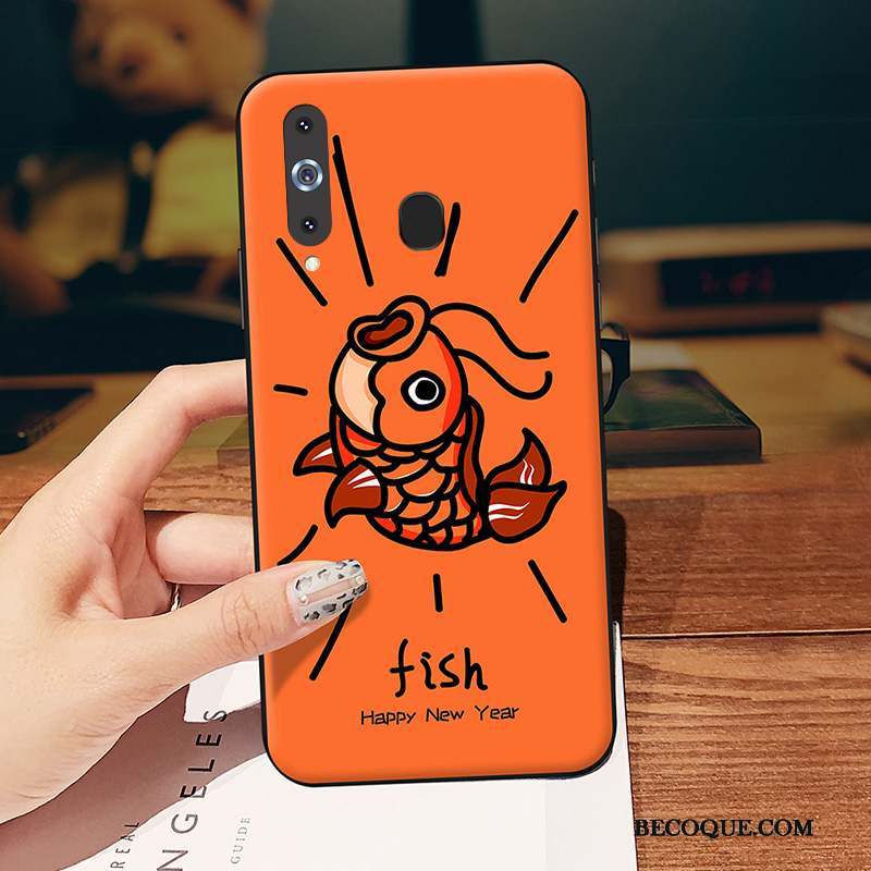 Samsung Galaxy A8s Peinture Dessin Animé Fluide Doux Coque De Téléphone Bordure