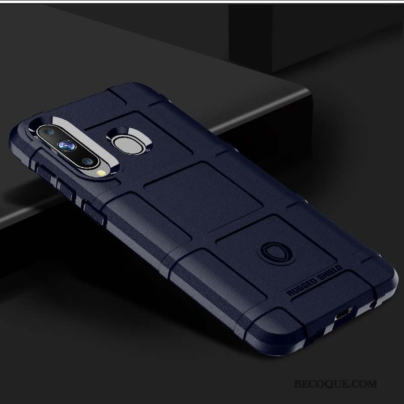 Samsung Galaxy A8s Épaissir Protection Modèle Fleurie Étui Coque Silicone