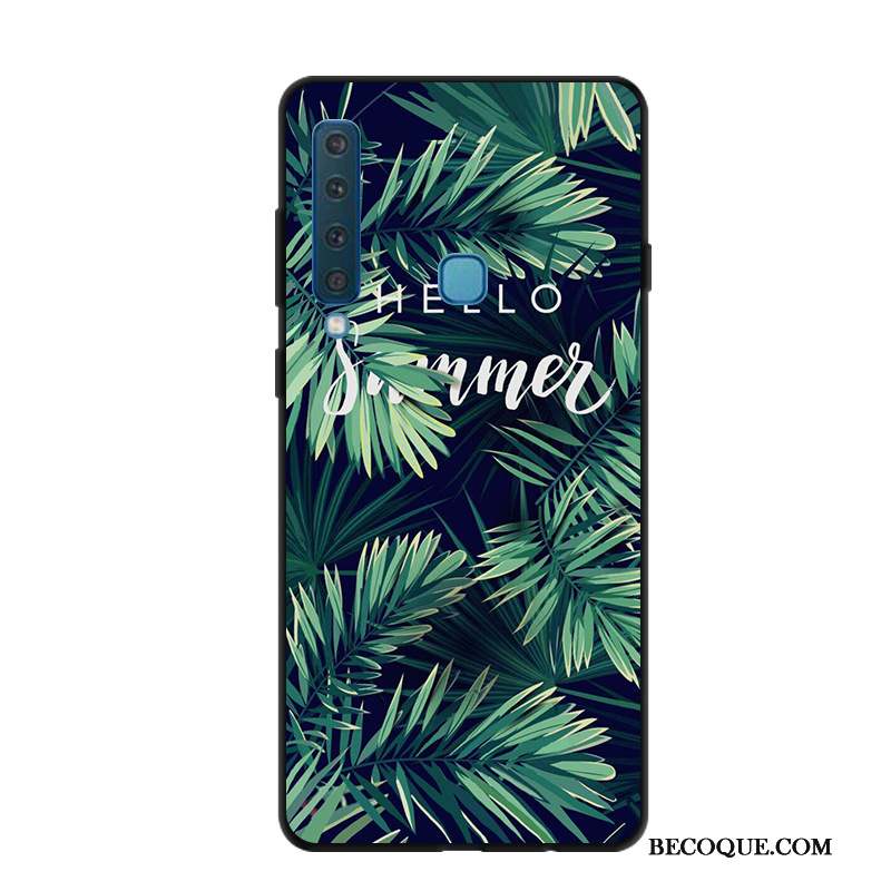 Samsung Galaxy A9 2018 Multicolore Étui Délavé En Daim Frais Petit Coque De Téléphone