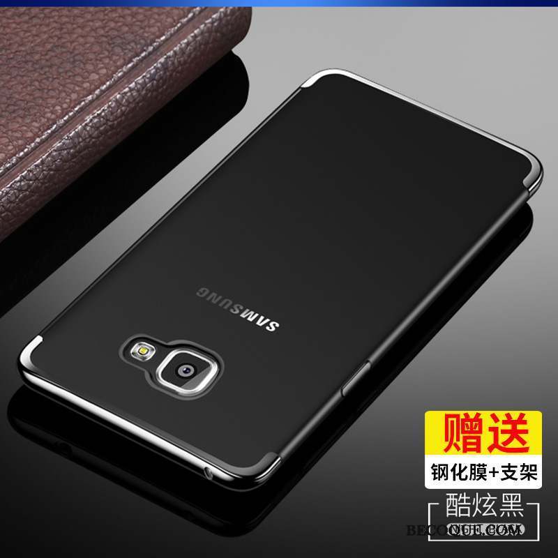 Samsung Galaxy A9 Coque Transparent Haute Protection Étui Vert Téléphone Portable