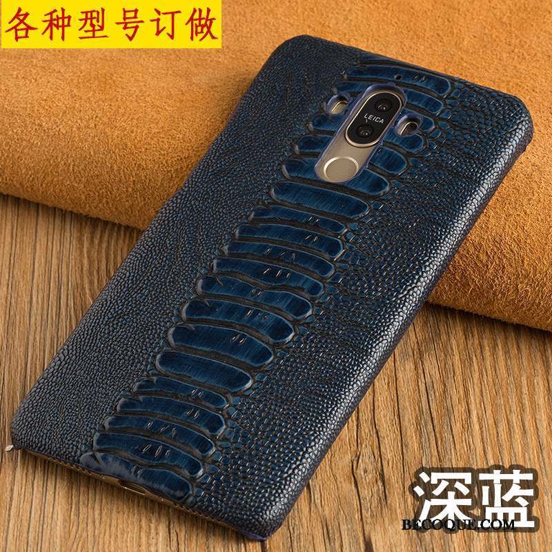 Samsung Galaxy A9 Mince Incassable Luxe Étui En Cuir Nouveau Coque