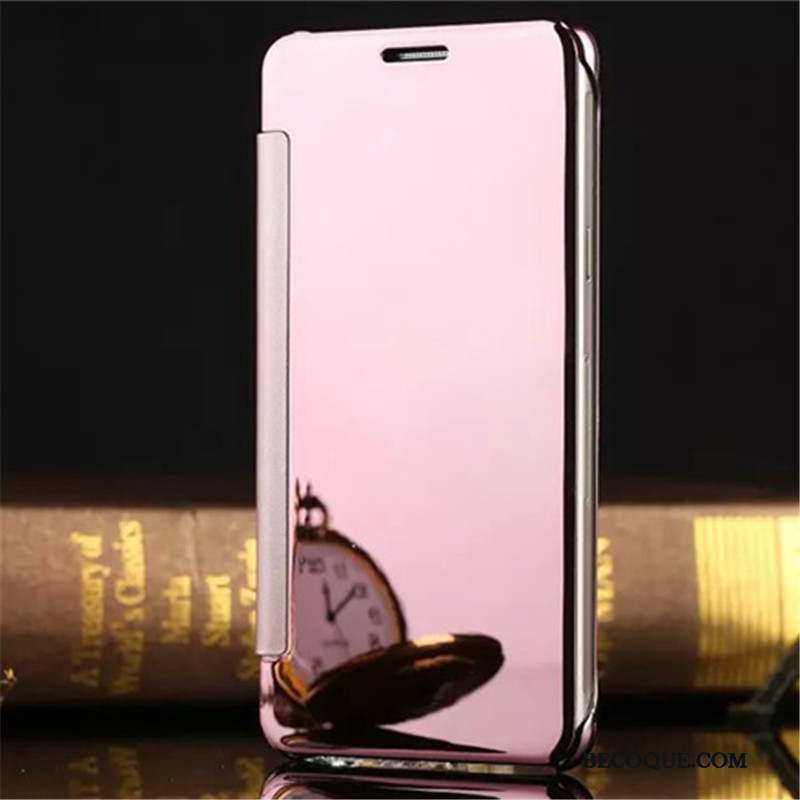 Samsung Galaxy A9 Protection Violet Coque De Téléphone Étui Housse Miroir