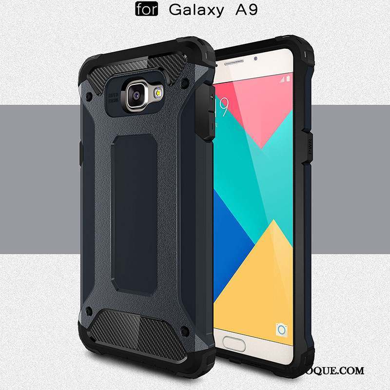 Samsung Galaxy A9 Tout Compris Protection Haute Noir Incassable Coque De Téléphone