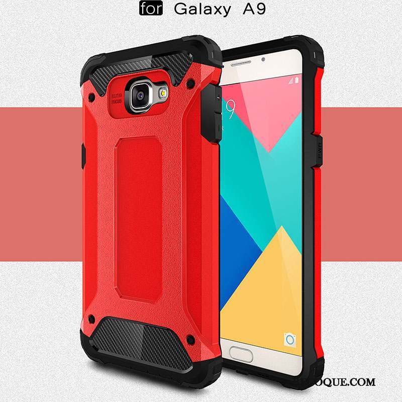 Samsung Galaxy A9 Tout Compris Protection Haute Noir Incassable Coque De Téléphone