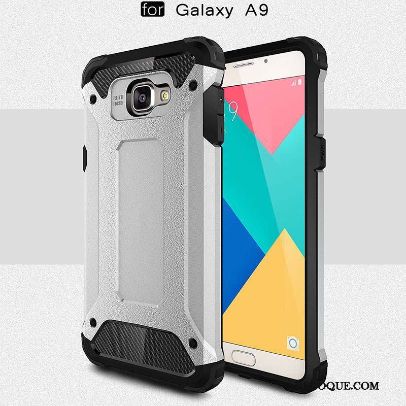 Samsung Galaxy A9 Tout Compris Protection Haute Noir Incassable Coque De Téléphone