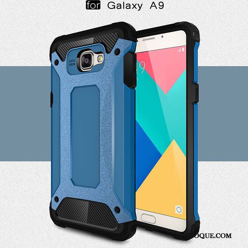 Samsung Galaxy A9 Tout Compris Protection Haute Noir Incassable Coque De Téléphone