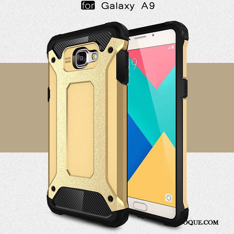 Samsung Galaxy A9 Tout Compris Protection Haute Noir Incassable Coque De Téléphone