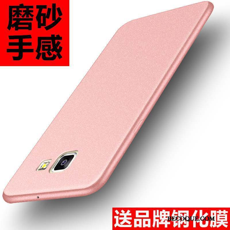 Samsung Galaxy A9 Étui Rouge Coque Haute Protection Silicone