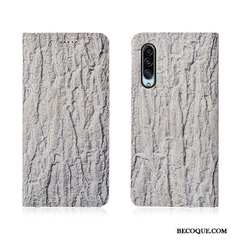 Samsung Galaxy A90 5g Coque Délavé En Daim Bleu Incassable Étui Téléphone Portable Nouveau