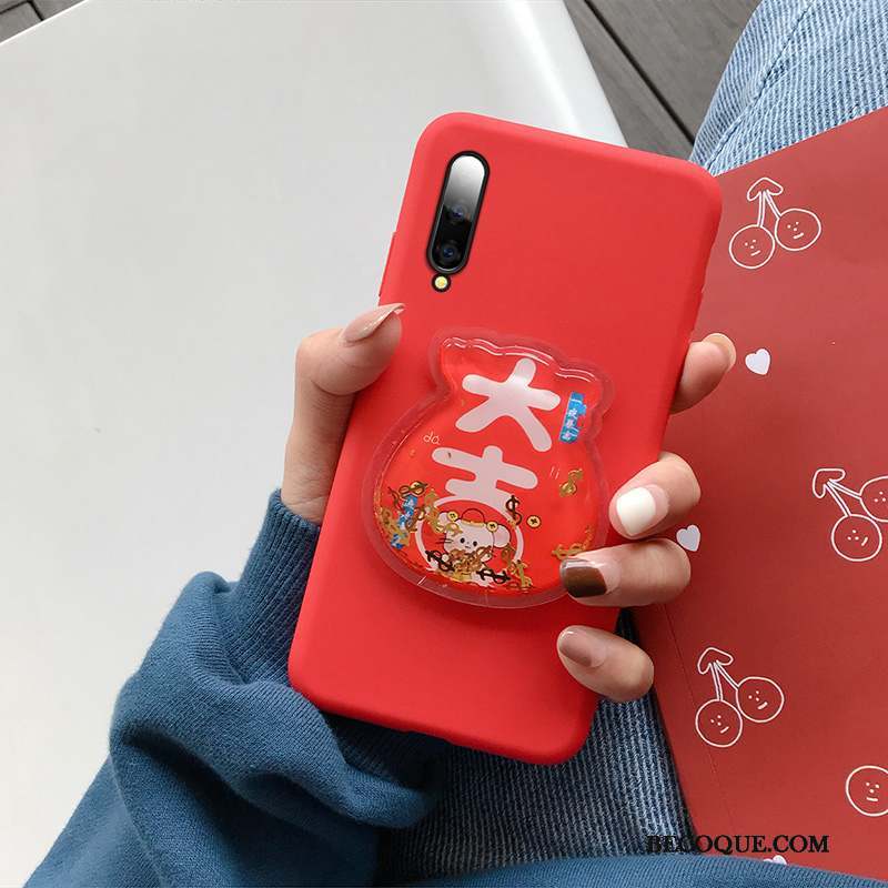 Samsung Galaxy A90 5g Nouveau Coque De Téléphone Quicksand Grand Rouge