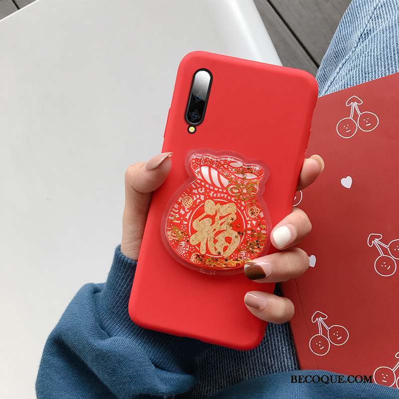 Samsung Galaxy A90 5g Nouveau Coque De Téléphone Quicksand Grand Rouge