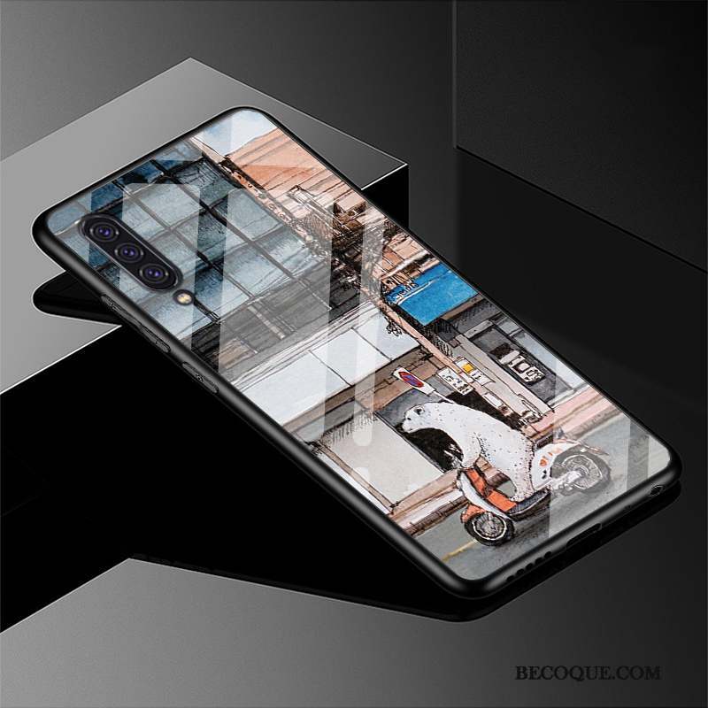 Samsung Galaxy A90 5g Protection Verre Étui Coque De Téléphone Silicone Simple