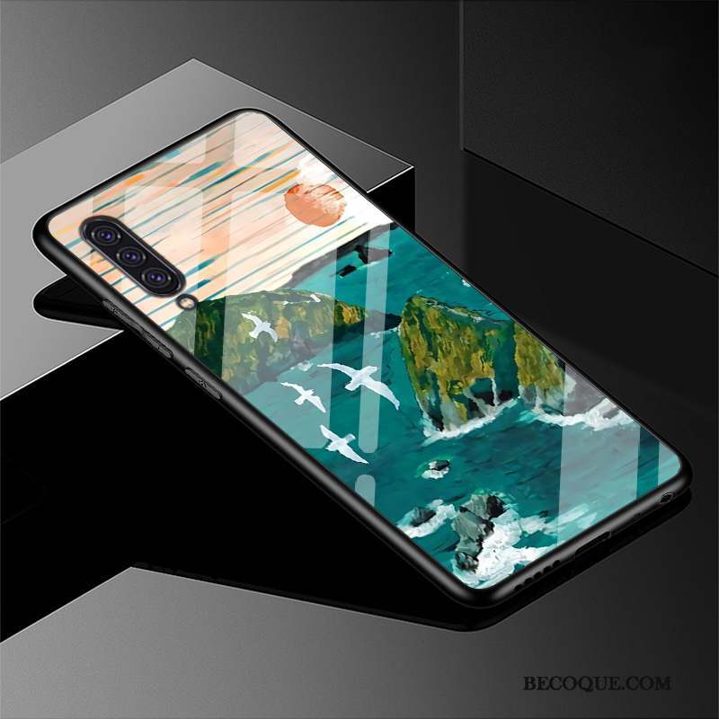 Samsung Galaxy A90 5g Protection Verre Étui Coque De Téléphone Silicone Simple