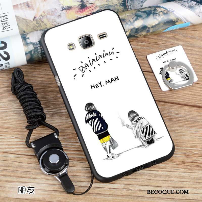 Samsung Galaxy J3 2016 Noir Téléphone Portable Coque Protection Étui Personnalisé
