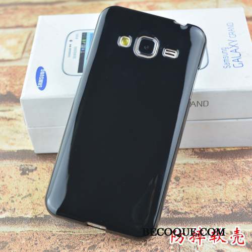 Samsung Galaxy J3 2016 Protection Vert Coque De Téléphone Fluide Doux Silicone Gaufrage