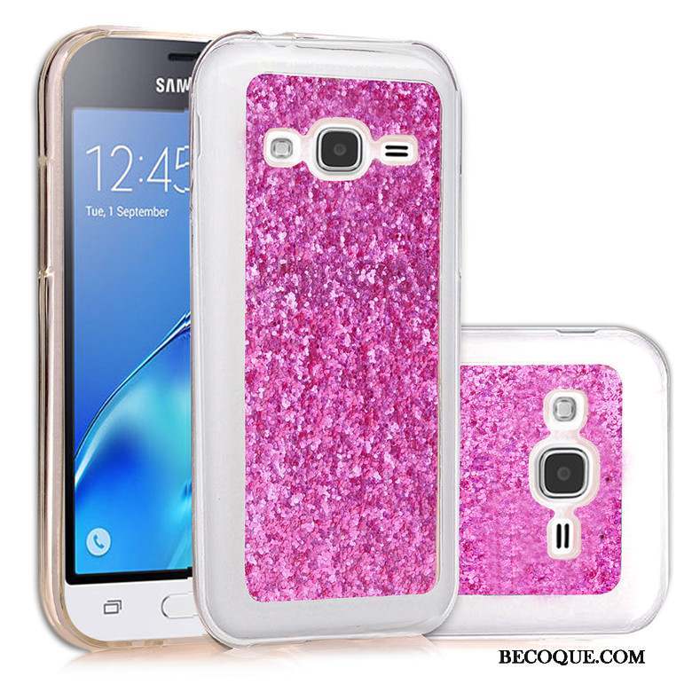 Samsung Galaxy J3 2016 Rose Protection Silicone Rouge Coque De Téléphone Étui