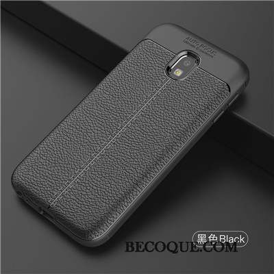 Samsung Galaxy J3 2017 Bleu Incassable Coque De Téléphone Créatif Modèle Fleurie Étui