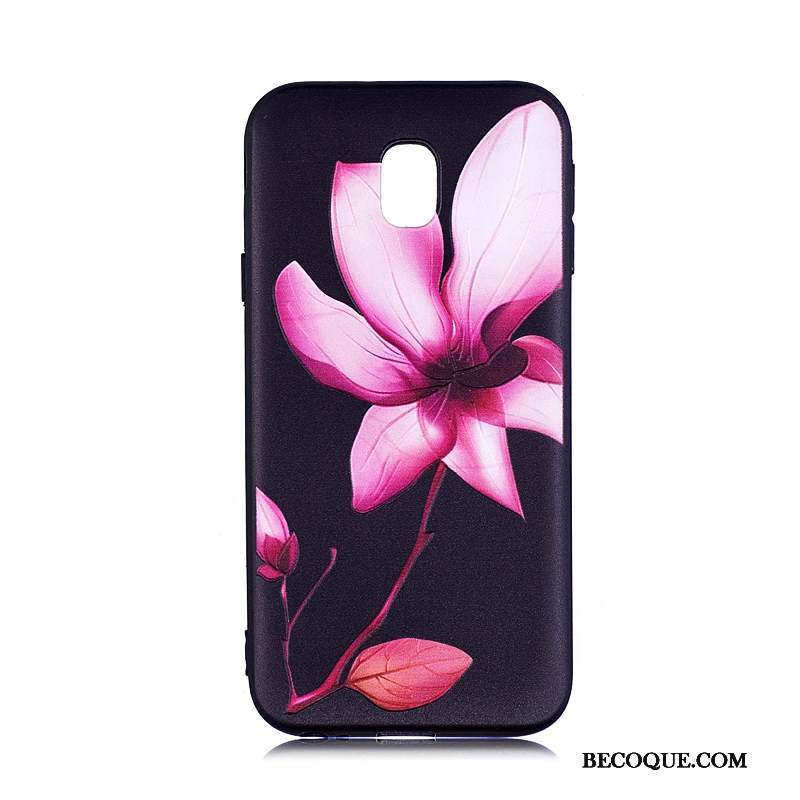 Samsung Galaxy J3 2017 Dessin Animé Fleurs Coque De Téléphone Multicolore Étui Peinture